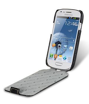 Кожаный чехол флип Melkco Jacka leather case for Samsung i8190 Black