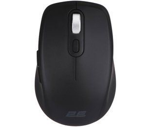 Мишка безпровідна 2E MF225 Silent Wireless/Bluetooth Black (2E-MF225WBK)