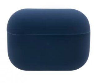 Чехол накладка Silicon Case Thin для AirPods 3 Dark Blue