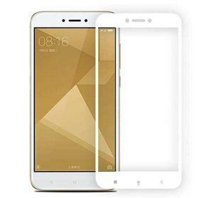 Захисне скло для Xiaomi Redmi Note 4X Full Glue Premium 2.5D (0.33mm) White тех. пакет