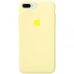 Чохол накладка Silicon Case для iPhone 7 Plus/8 Plus Mellow Yellow