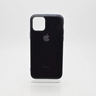 Чехол глянцевый с логотипом Glossy Silicon Case для iPhone 11 Black