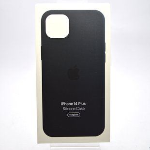 Силіконовий чохол для iPhone 14 Plus (6.7) Silicone Case з MagSafe Midnight/Темно-синій
