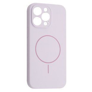 Чохол накладка Silicon Case Slim MagSafe Full Camera для Apple iPhone 15 Pro Purpule Lilac