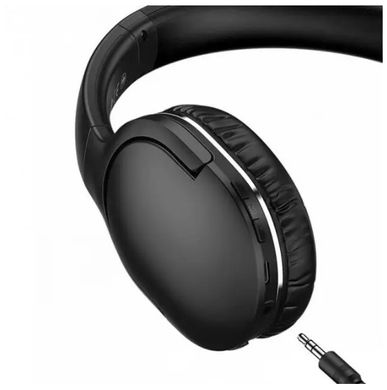Великі безпровідні навушники (Bluetooth) Baseus Encok D02 Pro Black/Чорний NGD02-C01