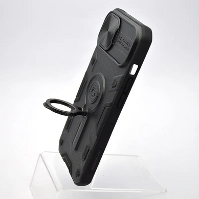 Чехол противоударный Nillkin Armor Case CamShield для iPhone 13 Черный