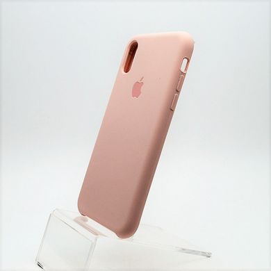 Чехол накладка Silicon Case for iPhone X/iPhone XS 5.8" Pink Sand (19) Copy