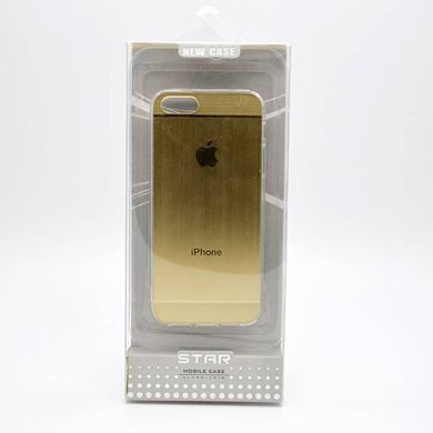 Чехол накладка для iPhone 6/6S Gold Aluminium