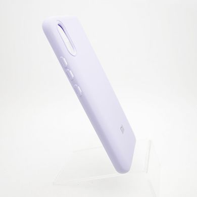 Чехол накладка Silicone Cover для Xiaomi Redmi 9A (Lilac)