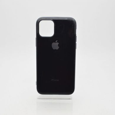Чехол глянцевый с логотипом Glossy Silicon Case для iPhone 11 Black