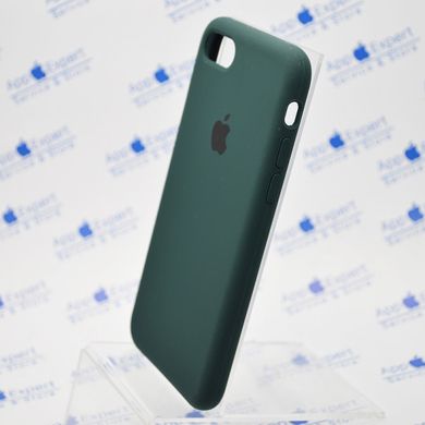 Чехол накладка Silicon Case для iPhone 7/8/SE 2 (2020) Forest green