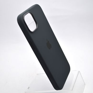 Силиконовый чехол для iPhone 14 Plus (6.7) Silicone Case c MagSafe Midnight/Темно-синий