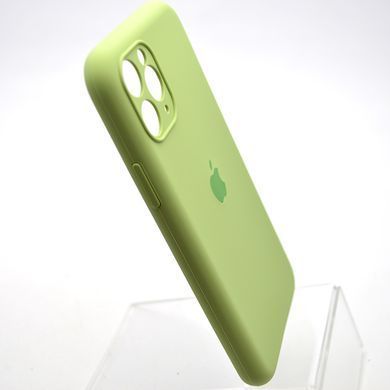 Силіконовий чохол накладка Silicon Case Full Camera для iPhone 11 Pro Mint Green
