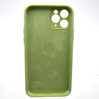 Силіконовий чохол накладка Silicon Case Full Camera для iPhone 11 Pro Mint Green