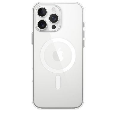 Чохол накладка з MagSafe та Splash Screen Clear Case для Apple iPhone 16 Pro Max Transparent (Прозорий)