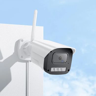 Вулична IP Smart камера Hoco D4 Outdoor HD Camera IP65 FHD White