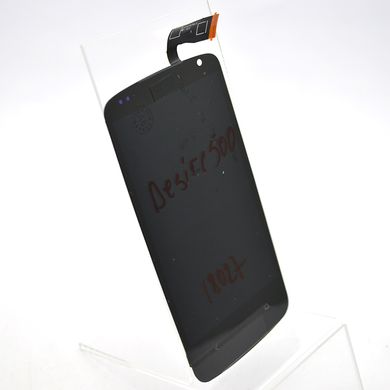 Дисплей (екран) LCD HTC Desire 500 з touchscreen Black Original