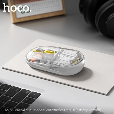 Безпровідна мишка Hoco GM35 Space gray (Сірий)