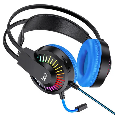 Навушники провідні ігрові Hoco W105 Joyful gaming Blue