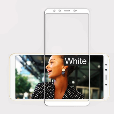 Защитное стекло Full Screen Triplex for Xiaomi Redmi Note 5 / Note 5 Pro (0.3mm) White тех. пакет
