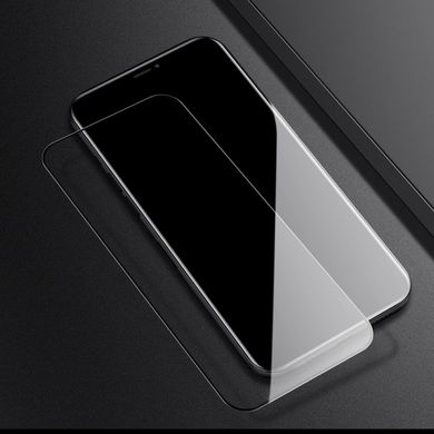 Захисне скло Nillkin (CP+PRO) для iPhone 12/iPhone 12 Pro Black, Чорний