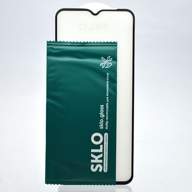 Защитное стекло SKLO 3D для Tecno Pop 5 LTE Black/Черная рамка