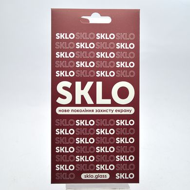 Захисне скло SKLO 3D для Tecno Pop 5 LTE Black/Чорна рамка