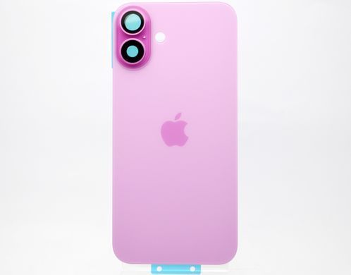 Задня кришка зі склом камери Apple iPhone 16 Plus Pink Original (Рожевий)
