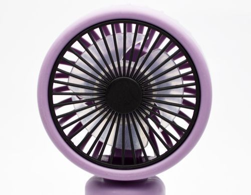 Портативний вентилятор MiniFan Model 125 250 mAh Purple-Black (Фіолетово-чорний)