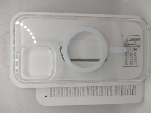 Чохол накладка з MagSafe та Splash Screen Clear Case для Apple iPhone 16 Pro Max Transparent (Прозорий)