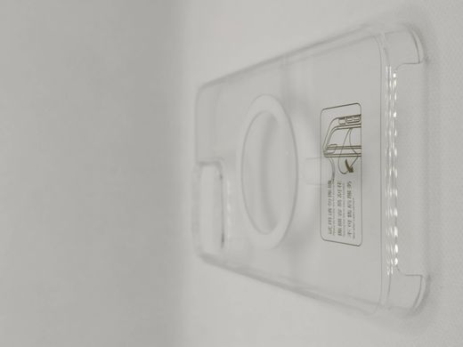Чохол накладка з MagSafe та Splash Screen Clear Case для Apple iPhone 16 Pro Max Transparent (Прозорий)
