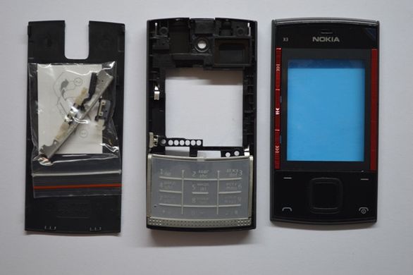 Корпус для телефону Nokia X3-00 Black HC