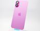 Задня кришка зі склом камери Apple iPhone 16 Plus Pink Original (Рожевий)