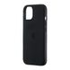 Силіконовий чохол Silicon Case with MagSafe Splash Screen для iPhone 15 Black