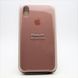 Чехол накладка Silicon Case for iPhone XR 6.1" Pink Sand (19) Copy