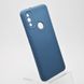 Чехол накладка Full Silicone Cover для Motorola E20 Dark Blue