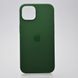 Чохол накладка Silicone Case Full Cover з MagSafe Splash Screen для iPhone 13 Clover