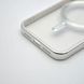 Чехол накладка с MagSafe Stylish Case для Apple iPhone 11 Silver