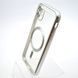Чехол накладка с MagSafe Stylish Case для Apple iPhone 11 Silver