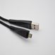 Кабель Hoco DU16 Silica gel Charge Data cable 2A 1m Micro USB Черный
