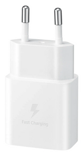 Сетевое зарядное устройство Samsung EP-T1510NWEGRU 15W Power Adapter (без кабеля) White/Белый