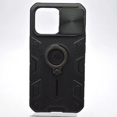 Чехол противоударный Nillkin Armor Case CamShield для iPhone 13 Pro Черный