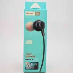 Навушники провідні з мікрофоном ANSTY E-047 3.5mm White