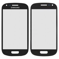 Стекло Samsung i8190 Galaxy S3 mini темно-синее HC