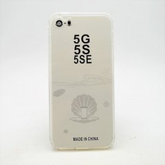 Чехол накладка KST for iPhone 5G/5S Transparent