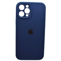 Чохол накладка Silicon Case Full camera для iPhone 12 Pro Max Deep Navy