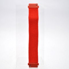 Ремешок для Xiaomi Amazfit Bip/Samsung 20mm Nylon Solo Loop 145mm Design Red/Красный