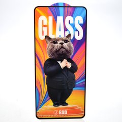 Защитное стекло Mr.Cat Anti-Static для Xiaomi Redmi Note 12 Turbo Black