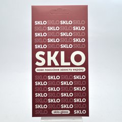 Защитное стекло SKLO 3D для Tecno Pova 3 LF7n Black/Черная рамка