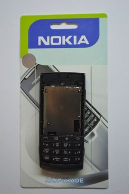 Корпус для телефону Nokia X3-02 Black HC